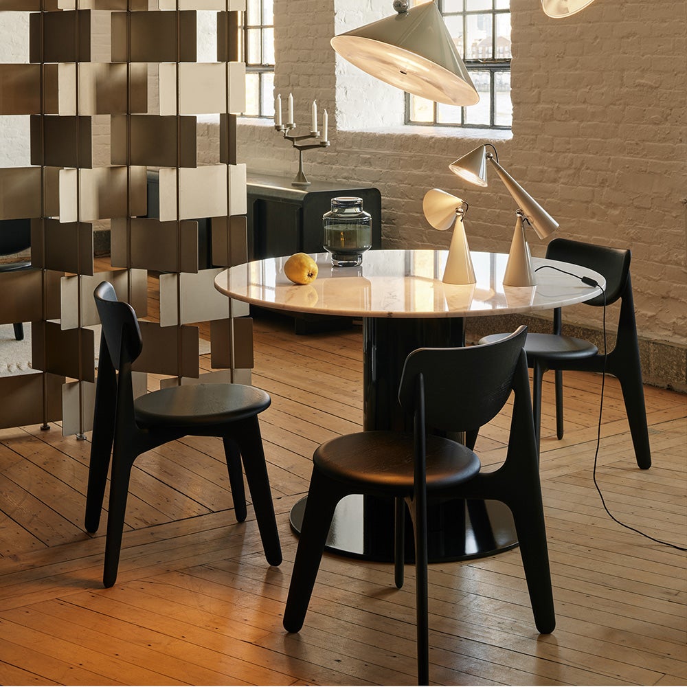 Slab Dining Chair schwarz