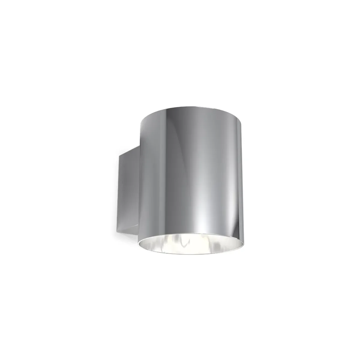 Evoke S Wandleuchte Metall Chrom