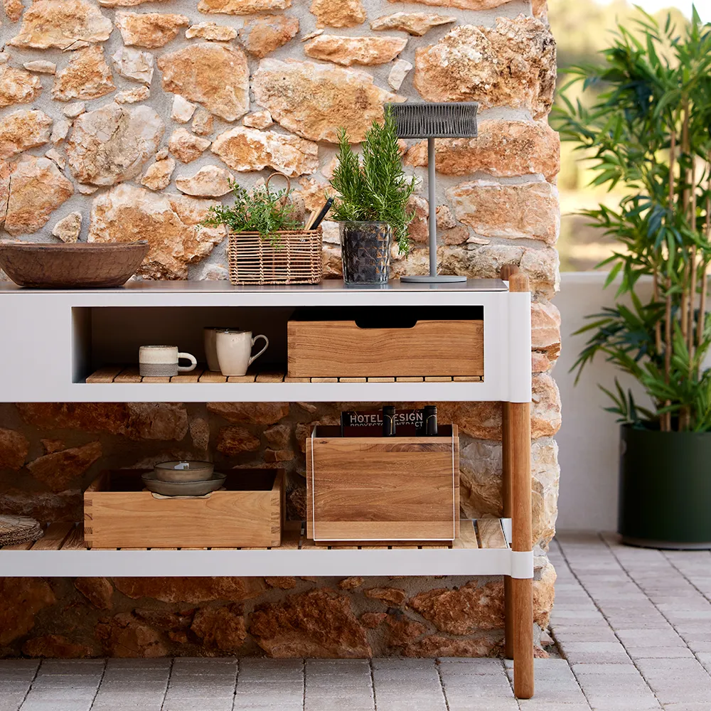 Sticks Küchenmodul Fossil black