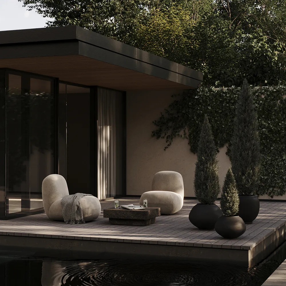 Sunao Topf Fat Big - Black