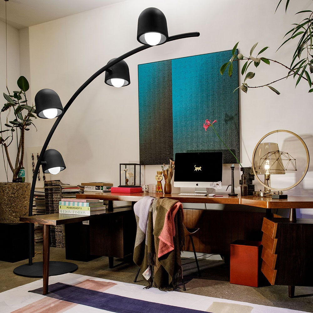 Big Lebow Stehleuchte Banane gelb