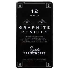 12  Buntstifte - Graphite
