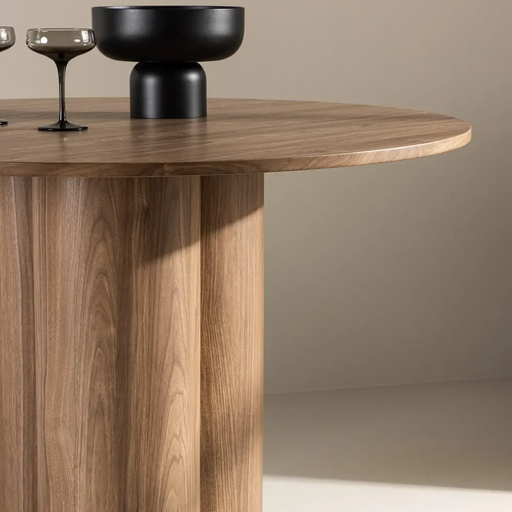 Olivia Esstisch 110 cm Braun