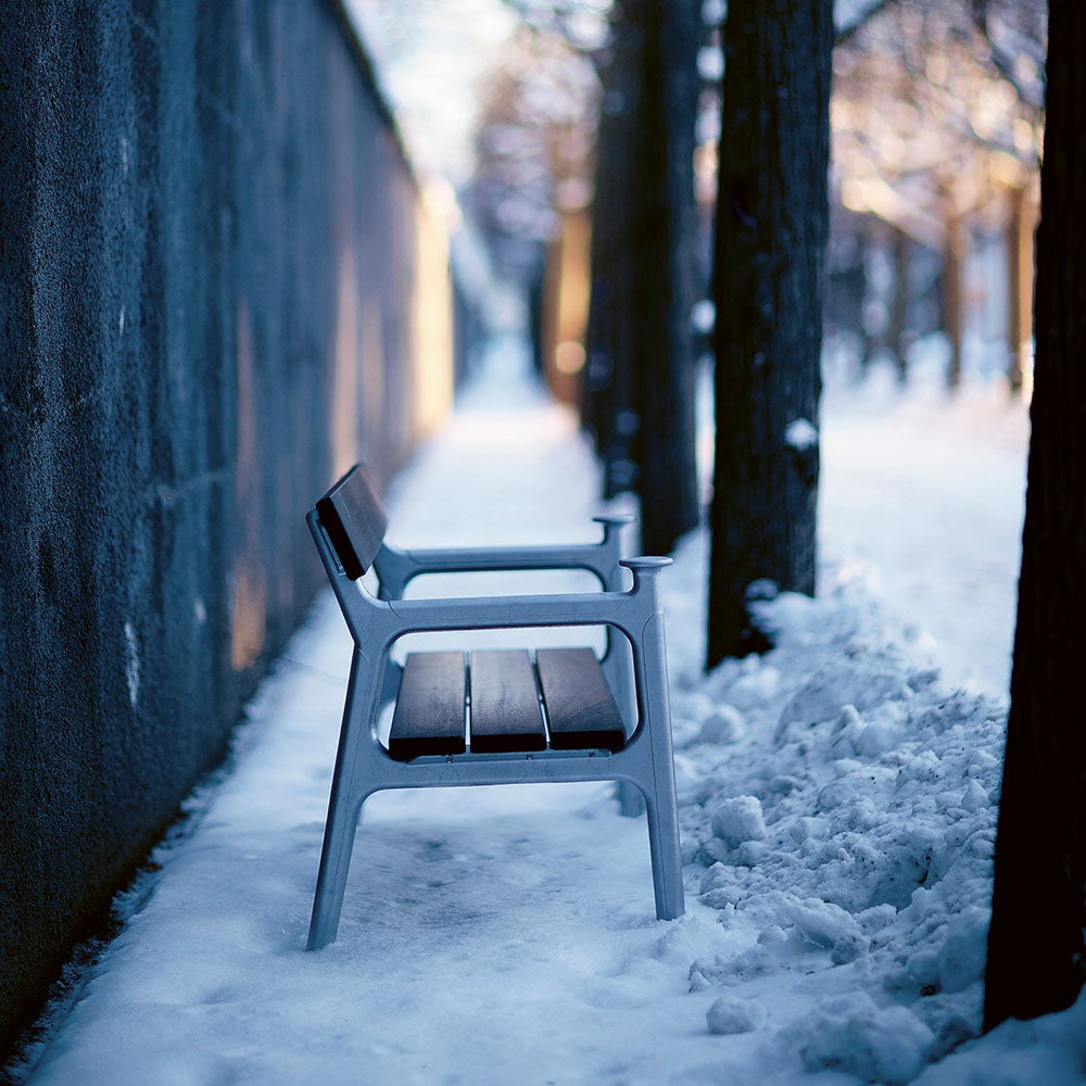 Vilamoura Sofa / g:natur / h:schwarz las. mah. Byarum