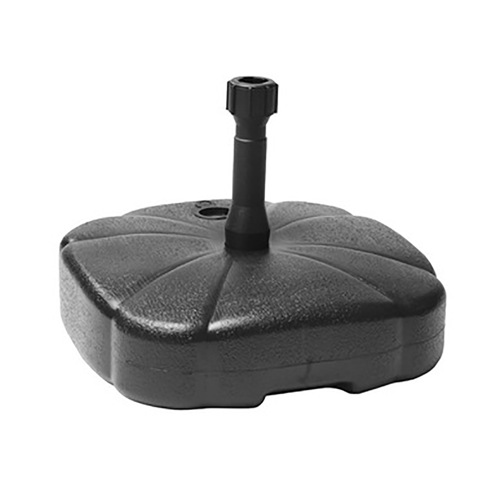 Sonnenschirmfuß Kunststoff schwarz 