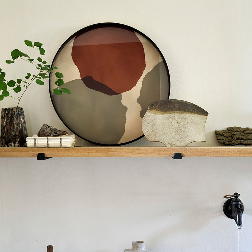 Overlapping Dots Tablett Ø61 cm