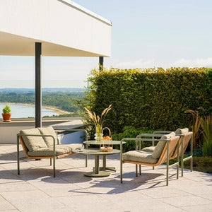 Motty 2-Sitzer-sofa     Nordic green / Teddy Verde