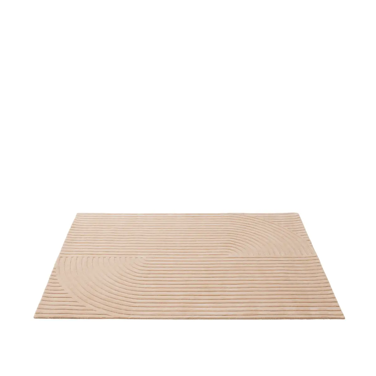 Relevo Teppich Quattro – 170 x 240 cm – Hellrosa