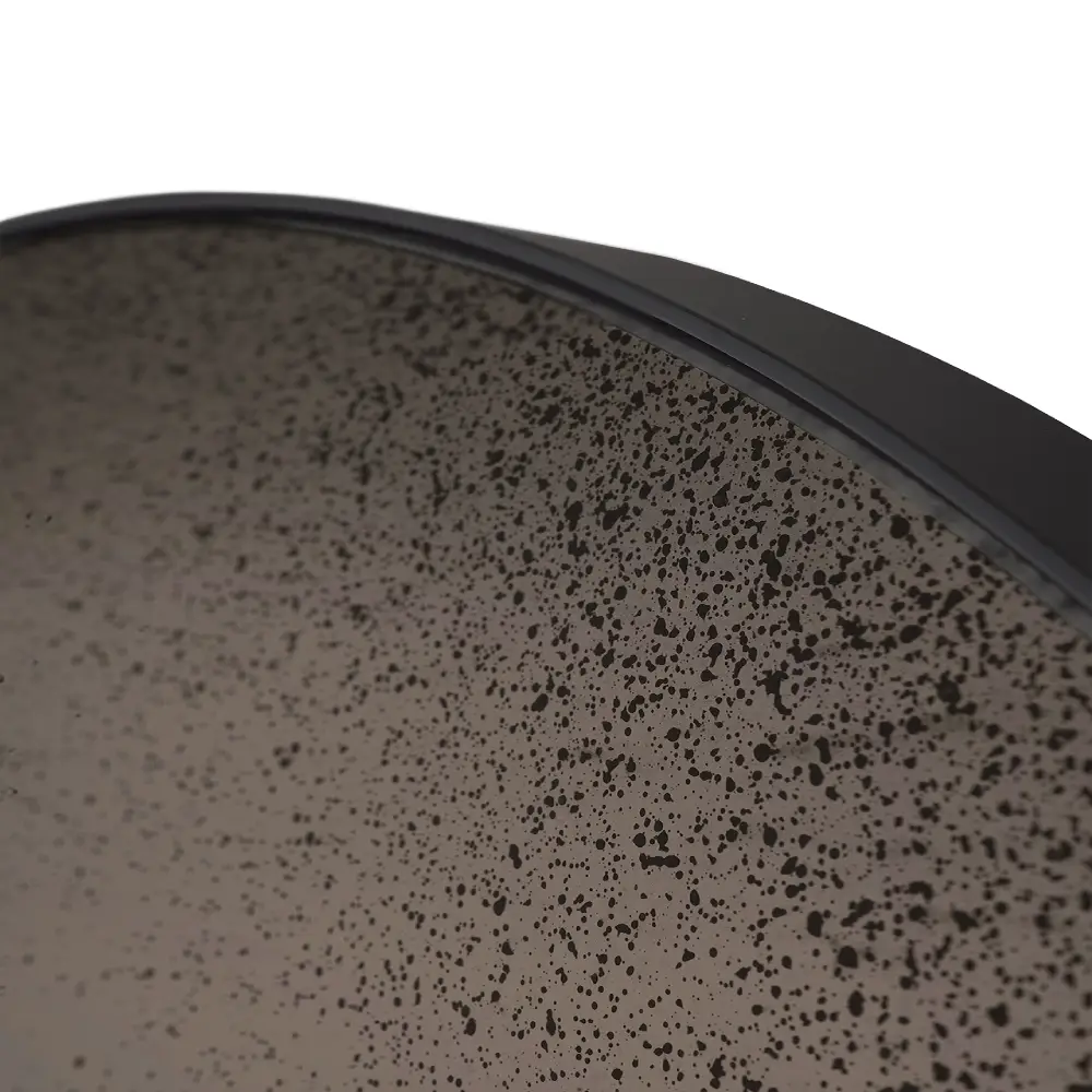 Aged Wandspiegel Ø61 cm bronze