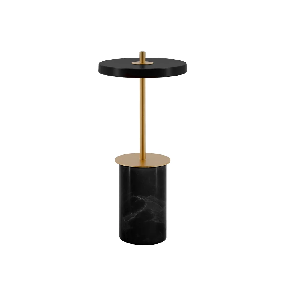 Asteria Move Mini Tragbare Lampe Black Marble