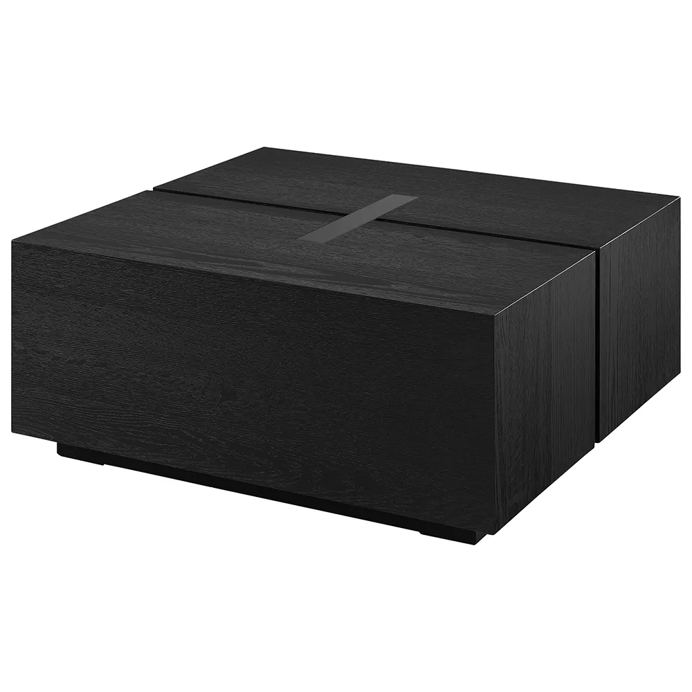 Maddox Couchtisch 80x80 cm Schwarz