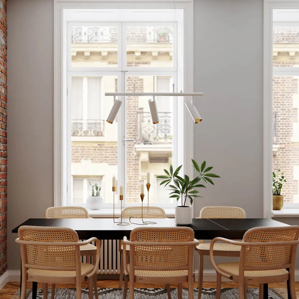 Puls Bar Deckenleuchte weiß 