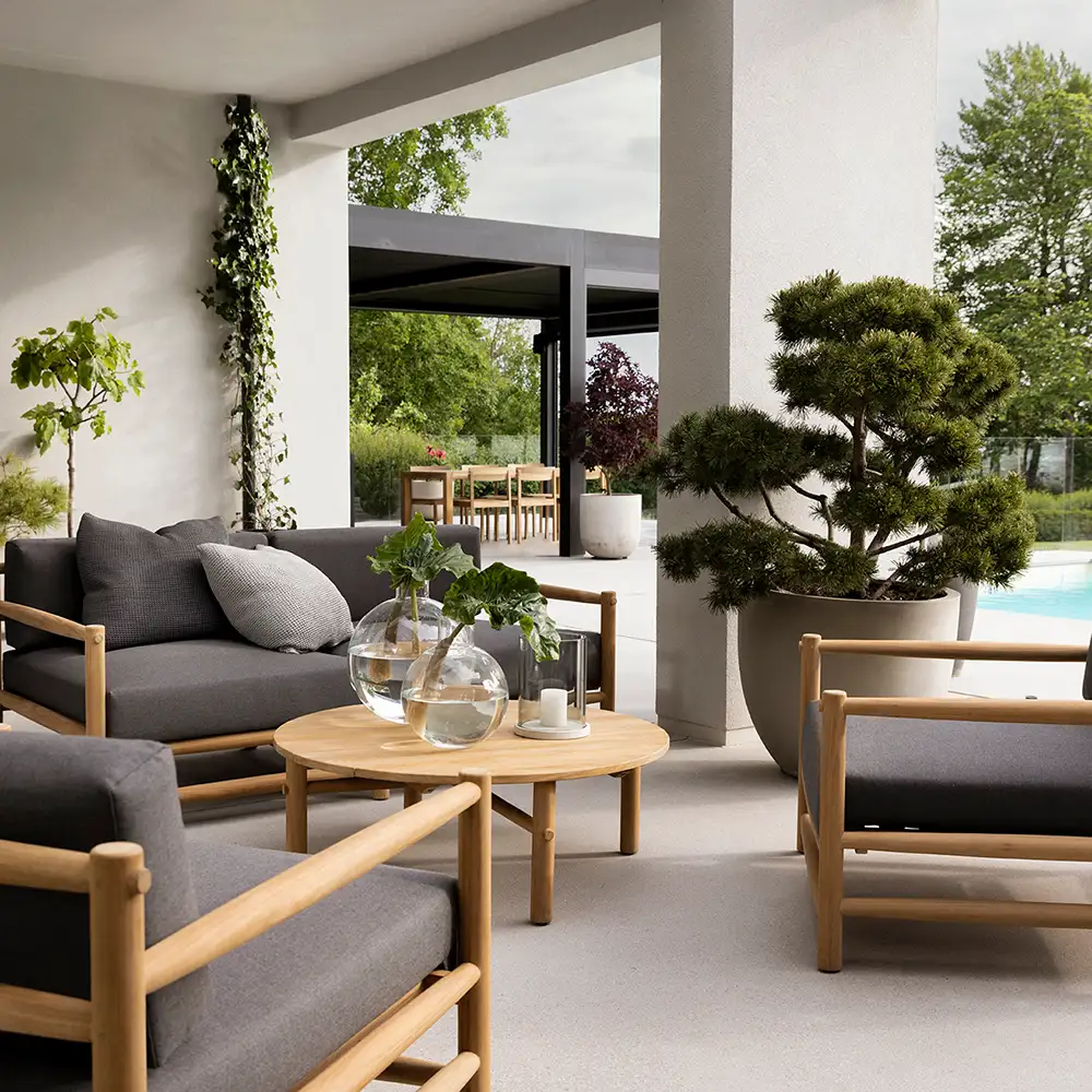 Saltholm Sessel teak