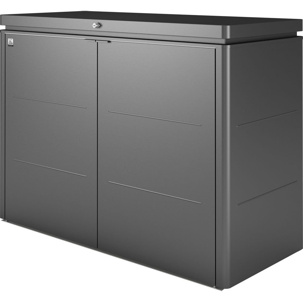 Highboard Aufbewahrungsbox 160cm grau Biohort