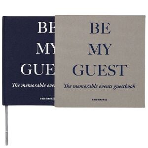  Gästebuch-Grau/Blau