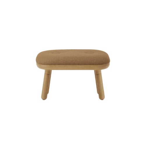 Paff Niedriger Hocker Eiche/Sugar Brown