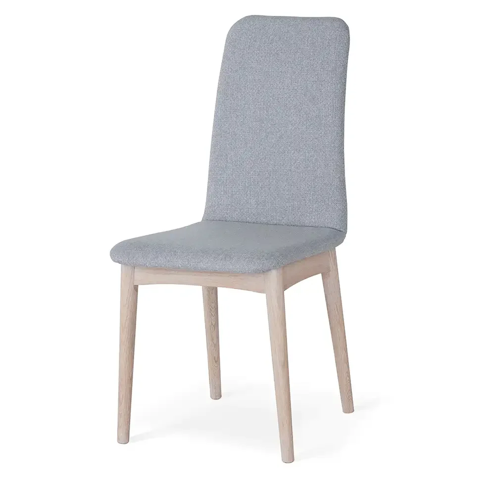 Nordik Dining Chair hellgrau 2er-Pack