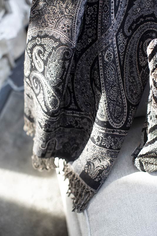 Eroz Plaid Paisley Dunkelgrau