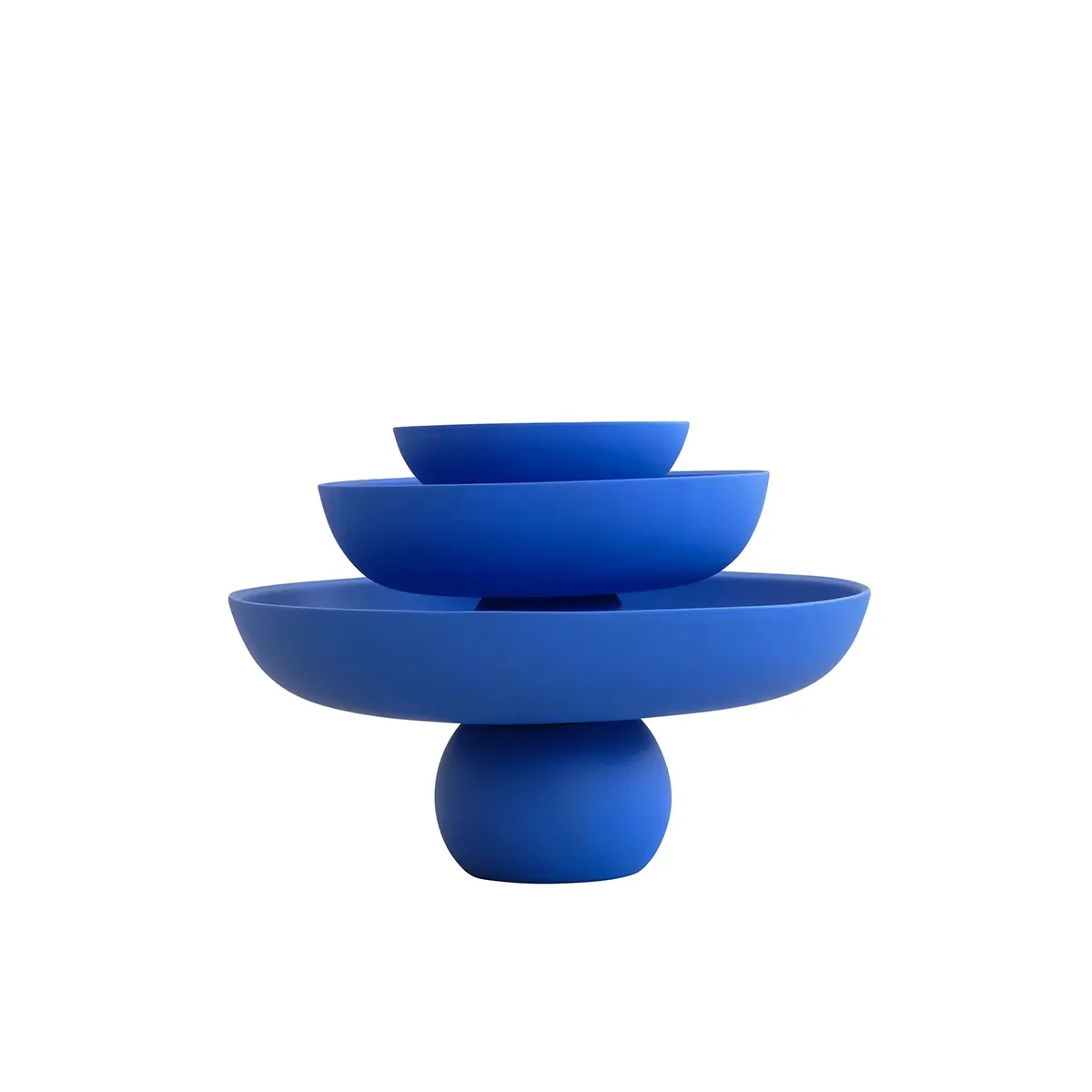 Handbemalte Dekoschale Baburu Mini Marrakech Blue Ø 20 cm