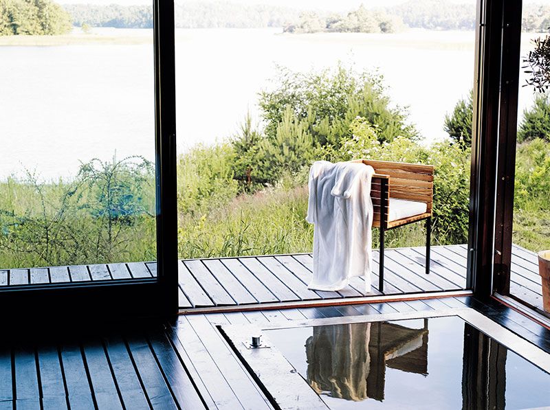 Häringe Esstisch 85X85cm Schwarz / Teak