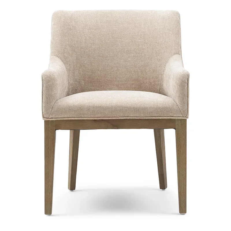 Whistler Dining Armchair montmartre weave natural linen