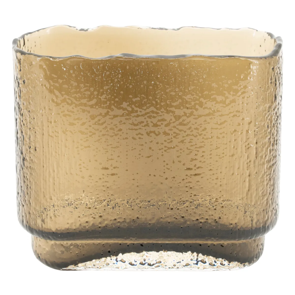 Fluence 1 20x9x17 cm Glas braun