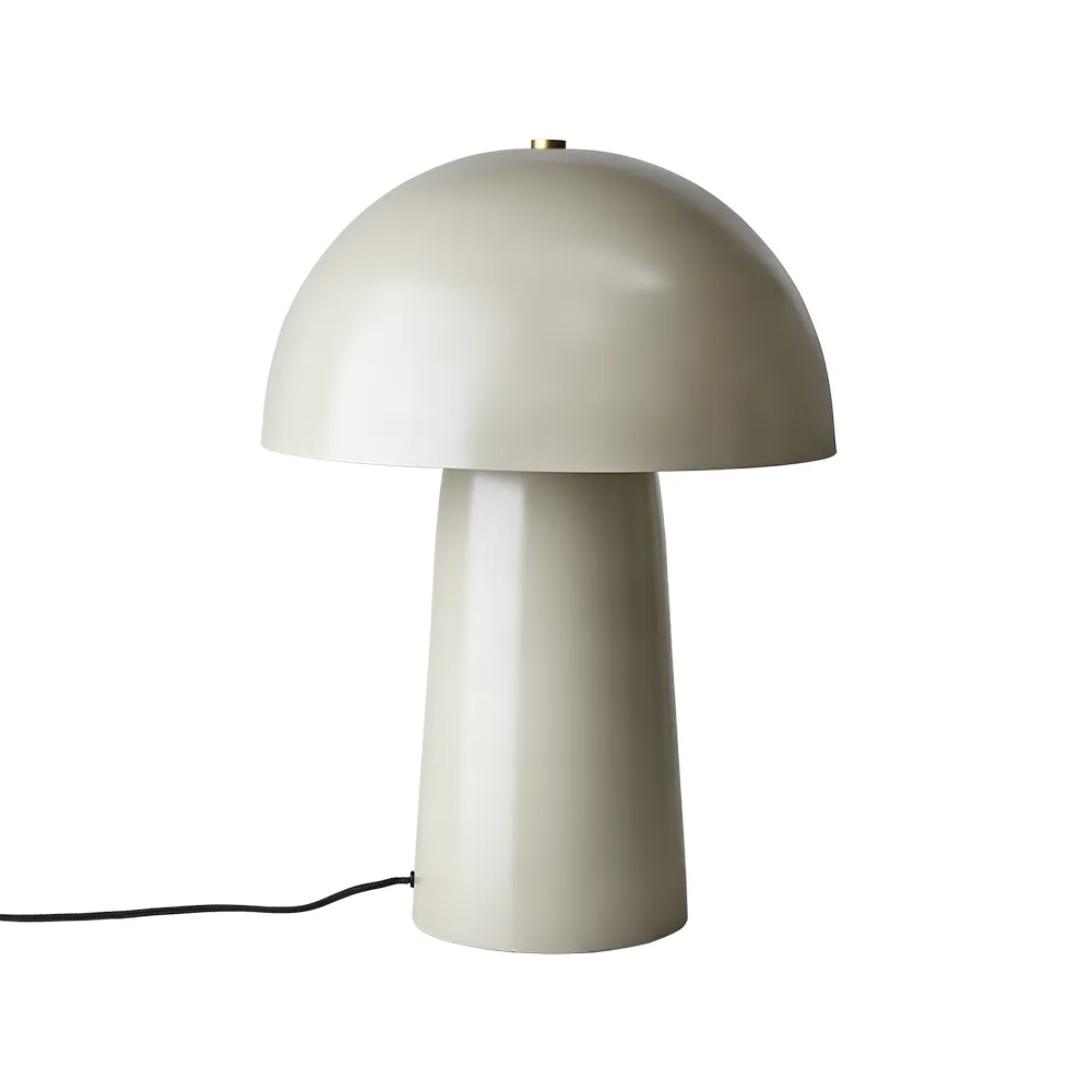 FUNGI Tischlampe L Beige