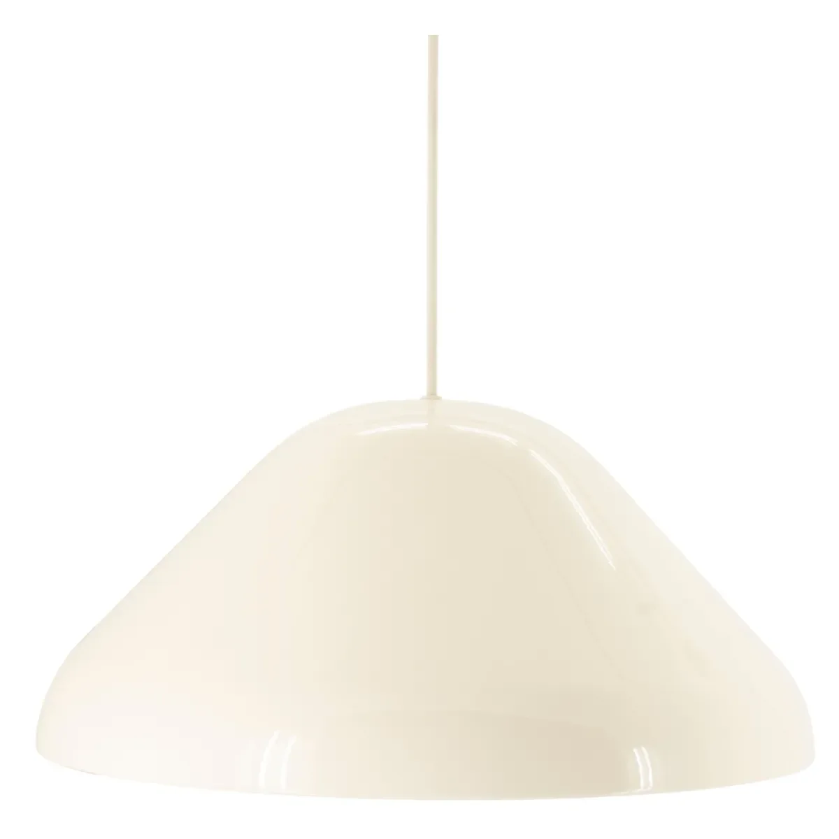 lamp Puro small Pendelleuchte 43,4x43,4x19,5 cm Eisen beige