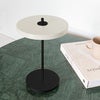 Asteria table Tischleuchte Ø31 cm Pearl White/Black Stem