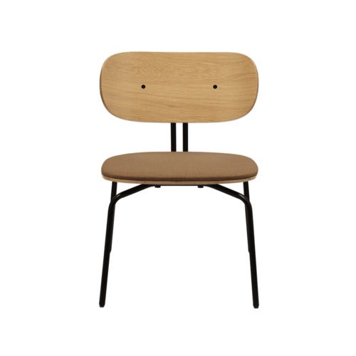 Curious Loungesessel Eiche/Schwarz Sugar Brown