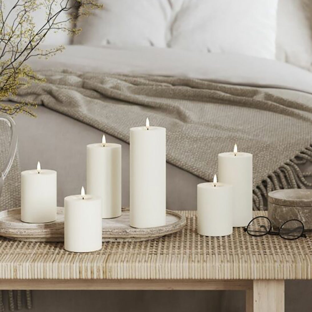  LED Blockleuchte 7,5x20 cm weiß