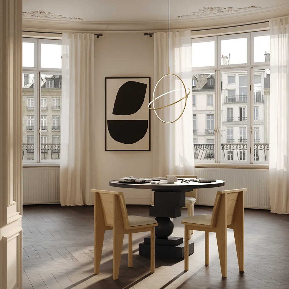  Brutus Slim Esszimmerstuhl – Eiche natur