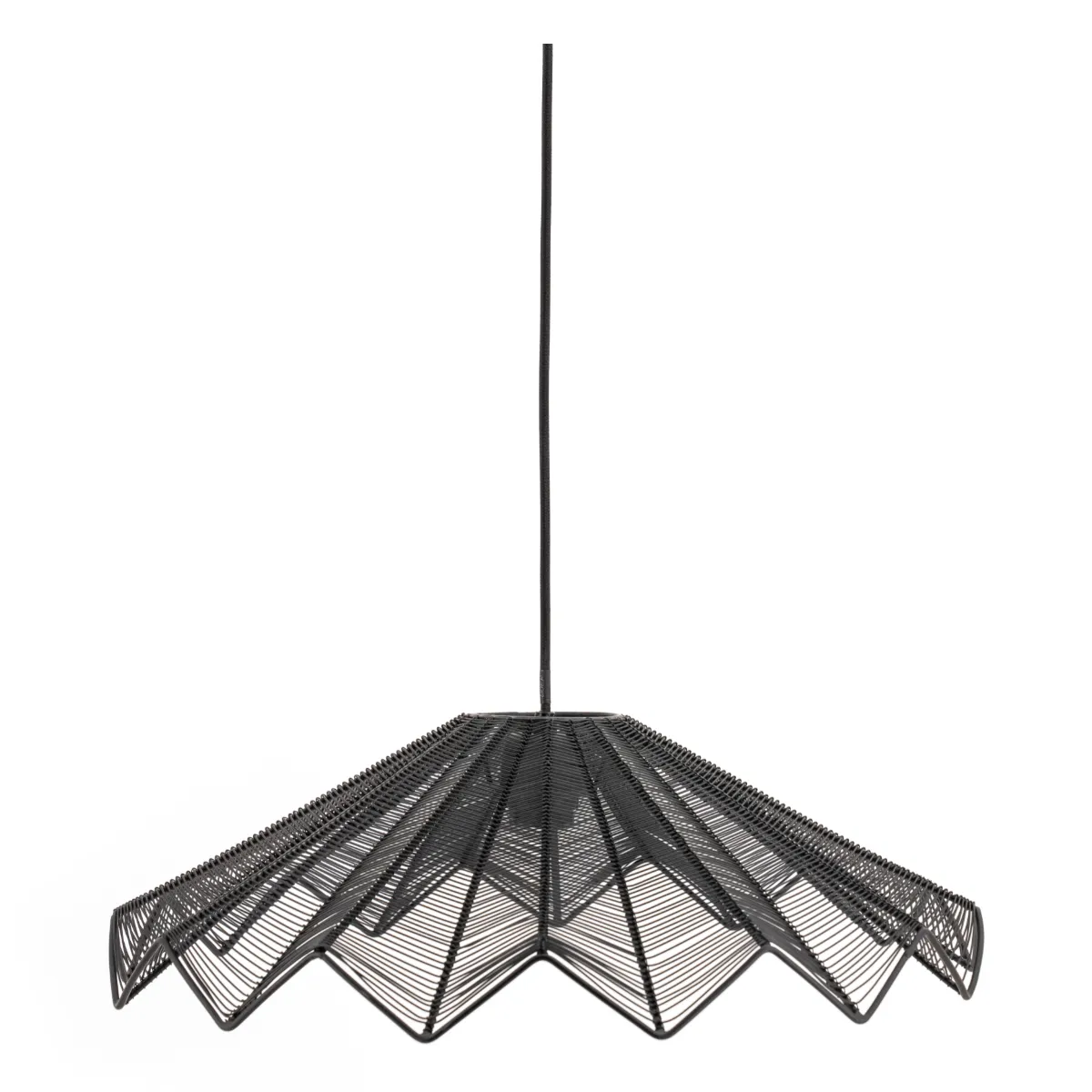 Varjo large 51x51x16 cm Metall schwarz