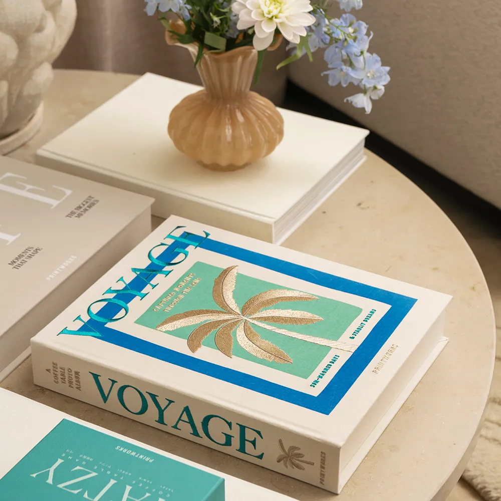 Embroidered Photo Album - Voyage