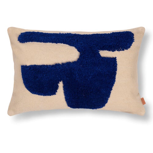 Lay Kissen 60X40 Sand/Br Blue