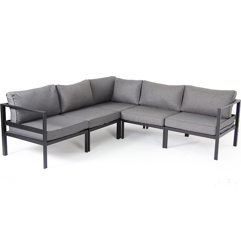 Leone baubare Eckgruppe schwarz