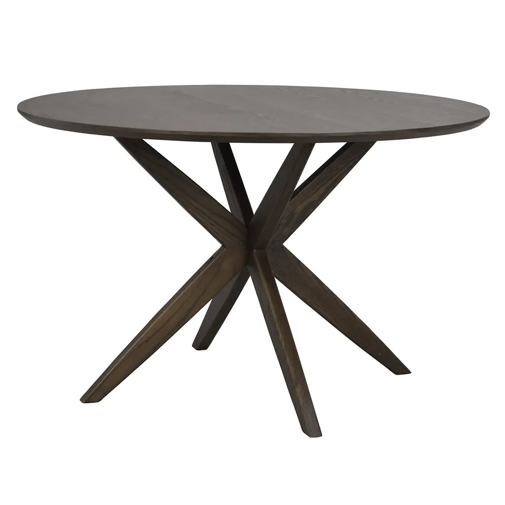 Calverton Esstisch Ø120 cm braune Eiche