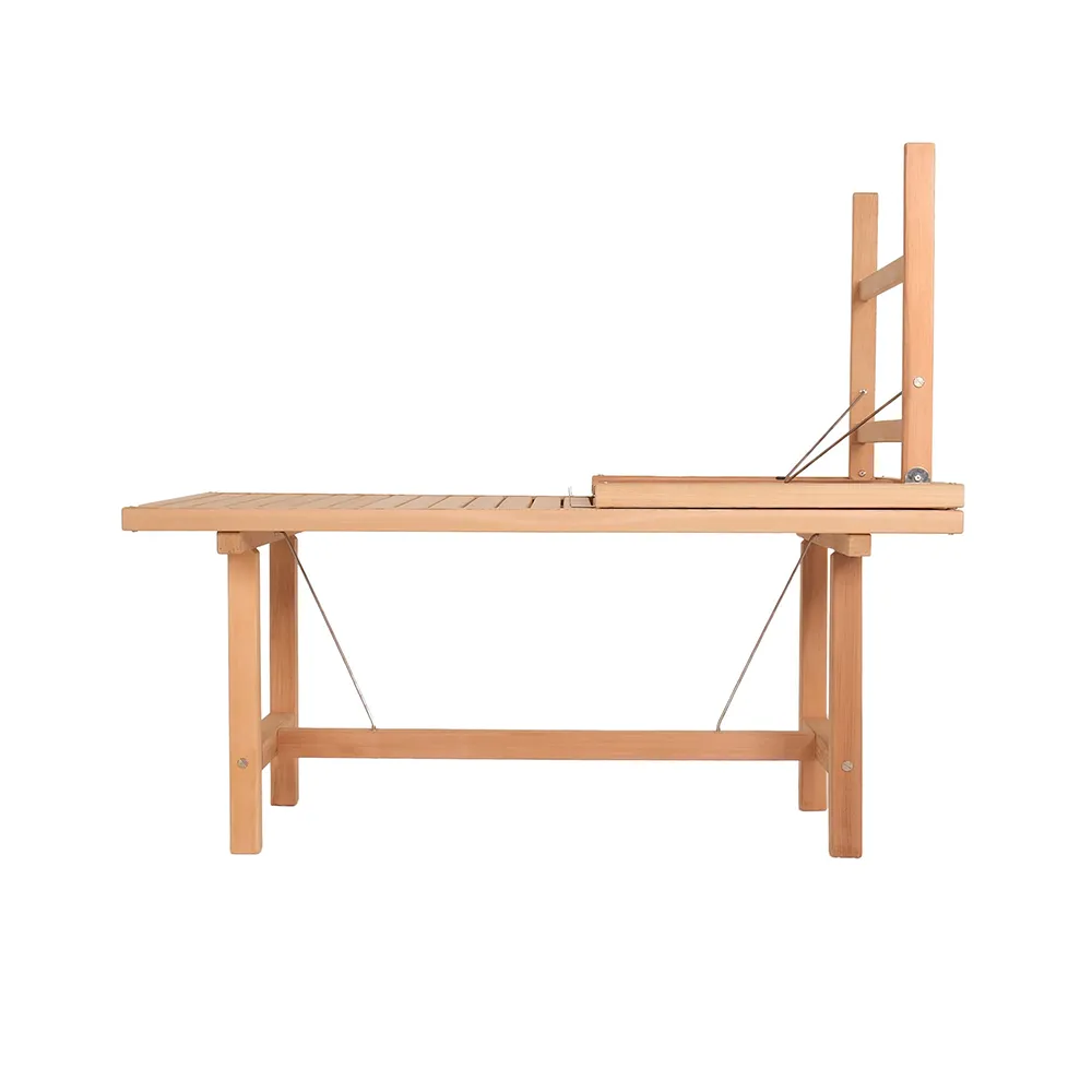 Erweiterungsplatte für Tisch 85x68 cm Rotholz