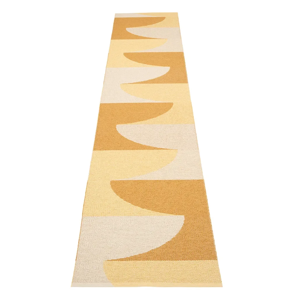 Hill teppich Ochre/Pale yellow/Cream 70 x 360cm