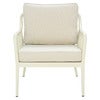Coleville sessel  Pearl white / Dot beige