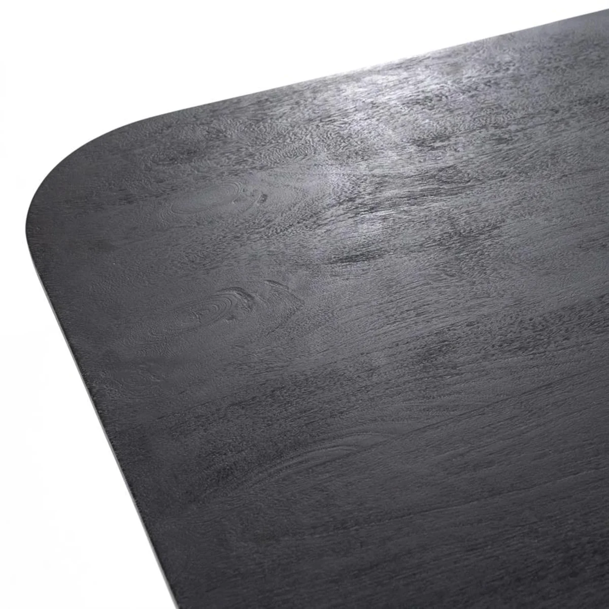 Aron 150x76 Esstisch 150x150x76 cm Holz schwarz