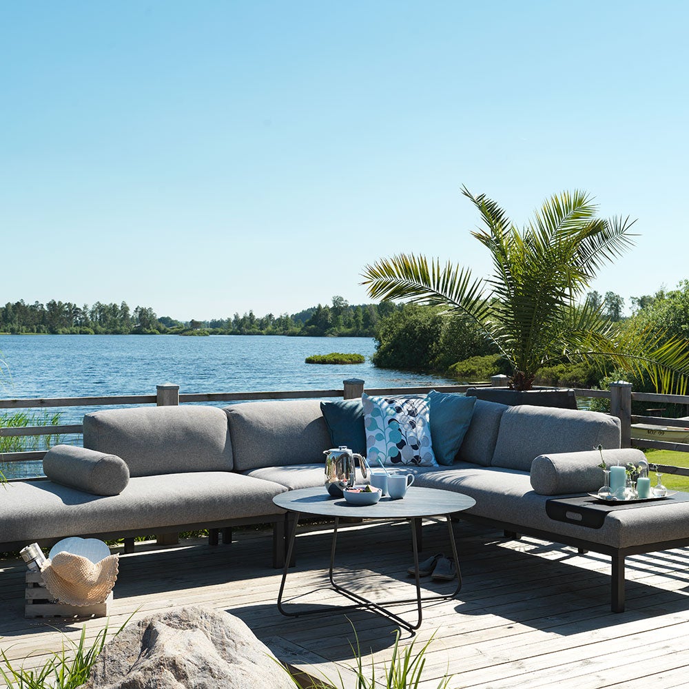 Gonesse Sofagruppe anthrazit/grau