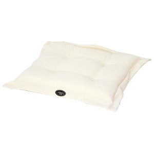 Canyon Sitzkissen dick 42x45 cm strukturiert Offwhite