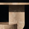 Beistelltisch aus Marmor Insert