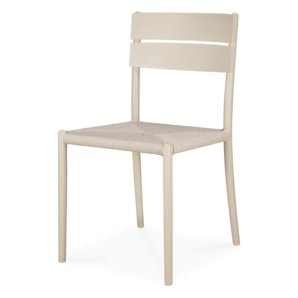 Elin Outdoor-Essstuhl sand