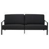 Lyra sofa Schwarz / Teddy black
