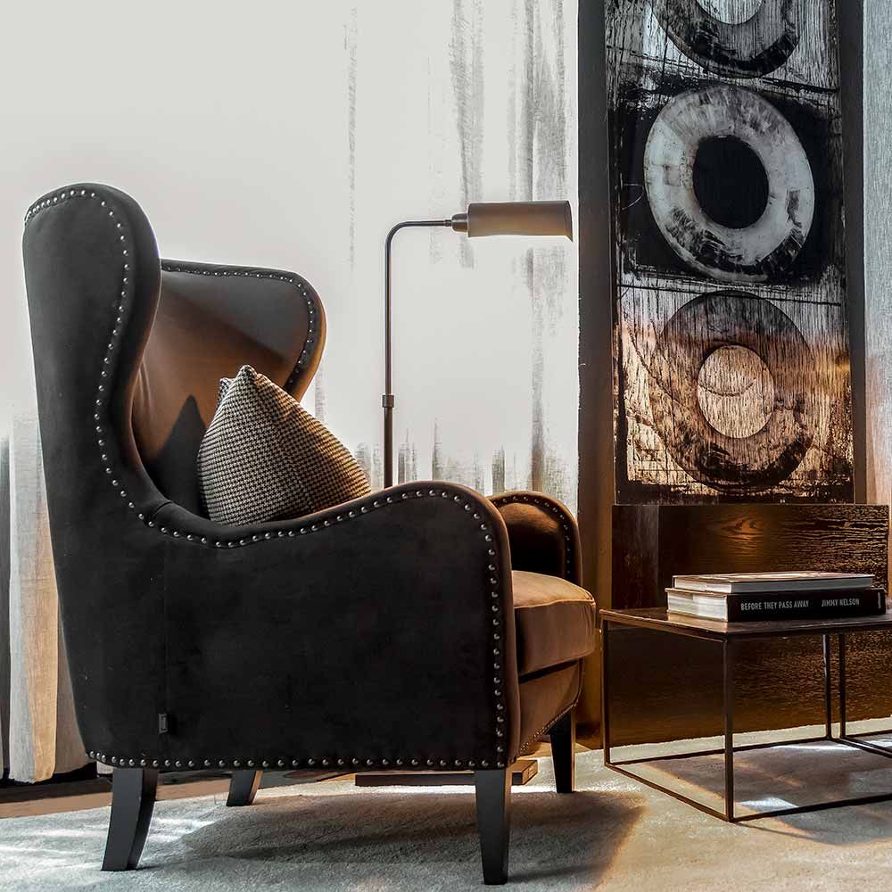 Wanddekoration 3 Kreise Braun 75 X 180 cm