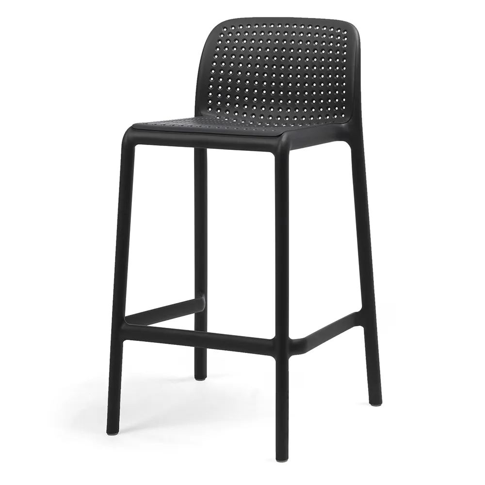 Lido Barhocker niedrig Anthrazit