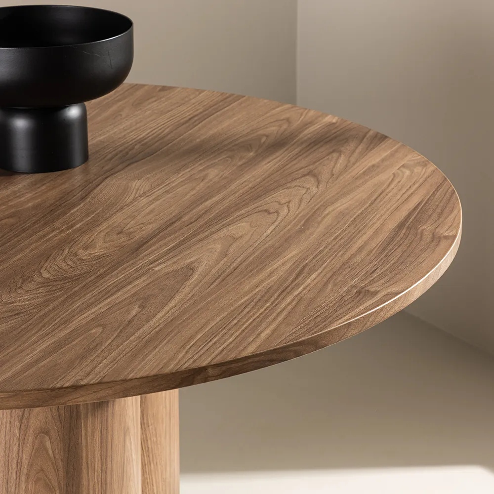 Olivia Esstisch 110 cm Braun