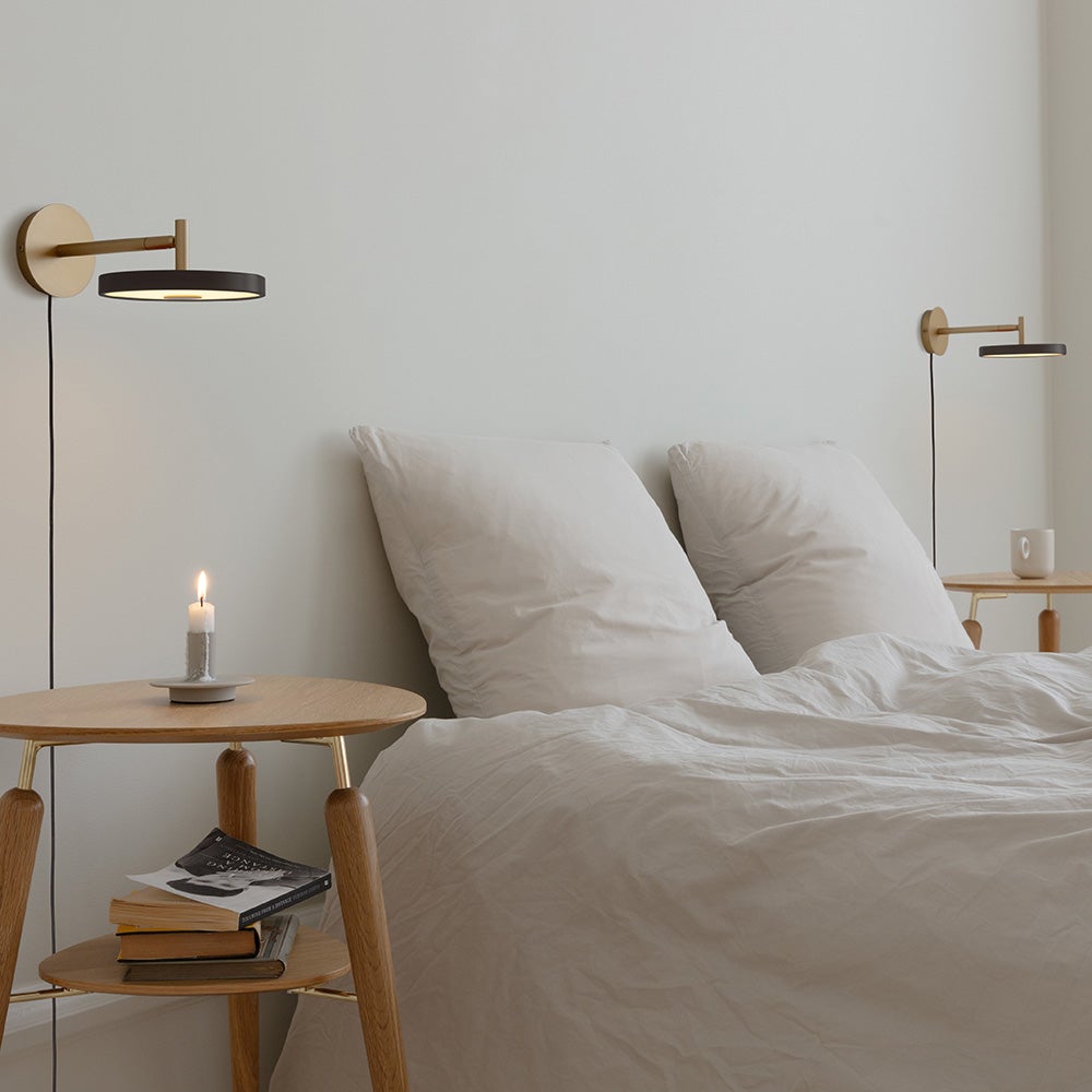 Asteria Wall Kurze Wandleuchte Ø15 cm Black